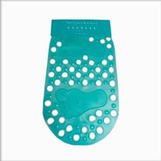 Tapete Antiderrapante Para Box Astra 67x36cm Verde - Andreza