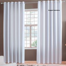 Cortina 2,60mx1,70m Madras BecaDecor Cielo Blue