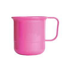 Caneca Plástica Baby Rosa Com 3 Unidades - Arca Plast