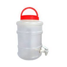 Potão Galão 5 Litros Com Torneira Tampa Color - Arca Plast