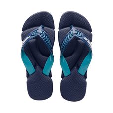Chinelo Havaianas Masculino Power 2.0 Marinho/Azul 39/40