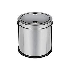 Lixeira com Tampa Basculante Inox 3L - Euro Home