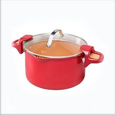Espagueteira MaxChef Antiaderente 20cm Vermelho