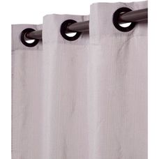 Cortina 4,00mx2,60m Madras BecaDecor Cinza Claro