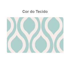 Cortina 2,60mx1,70m Veneza Estampado BecaDecor Ondas New Mint