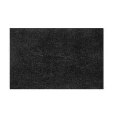Tapete Capacho Home 39x59cm Agulhado Liso Preto - Kapazi