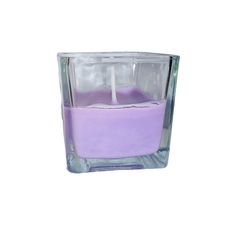 Vela Aromática com Suporte de Vidro 5x5cm - Cascavel