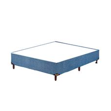 Base Para Cama Box Casal Confort In Blue 138x188x30 - Sonos