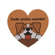 Tapete Capacho Vinil Pet 2.0 Heart 55x60cm - Kapazi