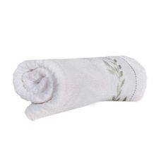 Toalha de Banho Jacquard Home Design Laura Branco - Santista