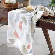 Toalha Banho Prisma 70x140cm Estampada Mateo - Dohler