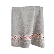 Toalha de Banho Jacquard Premium 70x140cm FJ-7176 Cinza - Dohler