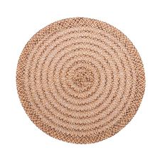 Lugar Americano de Poliéster Mesclado Flowred Marrom 38cm - Wolff