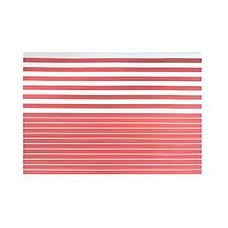 Lugar Americano 45x30cm Textilene Casual Vermelho - Uzoo