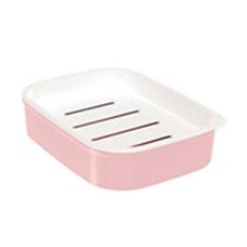 Saboneteira Classic Fosco Rosa - Plasútil