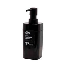 Porta Sabonete Líquido Splash 290ml Preto - Coza