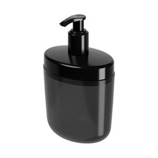 Porta Sabonete Líquido Bulky Fumê 450ml - Coza