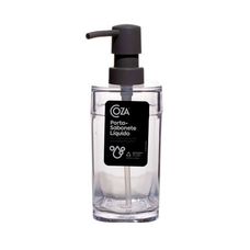 Porta Sabonete Líquido Plash Cristal 290ml - Coza