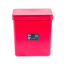Lixeira Single 2,5L Vermelho Bold - Coza