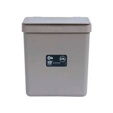 Lixeira Single 2,5L Warm Gray - Coza