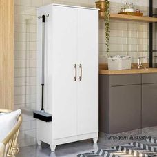Armário Multiuso 2 Portas Jade Branco - Moval