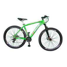 Bicicleta Aro 29 Fitness T17 21V Verde Gel/Preto - Silver Bike
