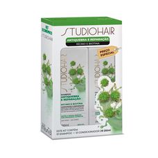 Kit Shampoo + Condicionador Muriel Studio Hair Anti-Quebra e Reparação 250ml