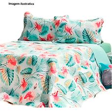 Kit Cobre Leito Ultra Lisse Casal Estampado Sortido - Bene Casa