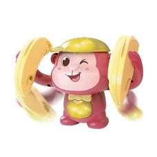 Brinquedo Gira Macaco Com Luz e Som - DM Toys
