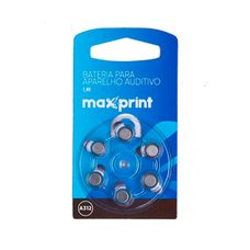 Bateria Para Aparelho Auditivo Maxprint A312 1,4V