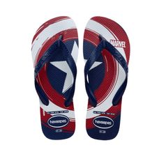 Chinelo Havaianas Top Marvel Logomania Marinho/Marinho 43/44