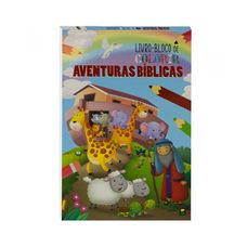 Livro Bloco de Colorir: Aventuras Bíblicas - Todolivro