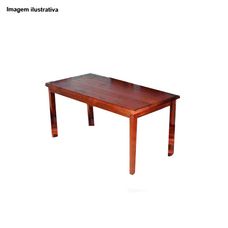 Mesa Iris 160x80cm Imbuia - Móveis Capri