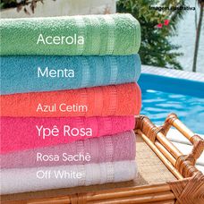 Toalha de Banho 70x130cm Sky Ypê Rosa - Toalhas Atlântica