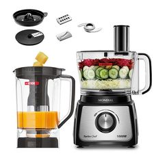 Multiprocessador Mondial Turbo Chef 7 em 1 MPN-01-BE 110V