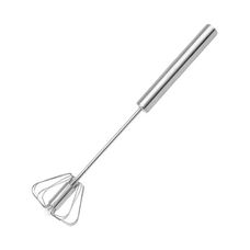 Mixer Manual Inox Batedor de Claras 5x30cm - Facilite.Ud