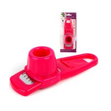Amassador de Alho Plástico 5x23cm - Facilite.Ud