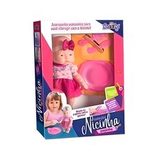 Boneca Nicinha Papinha - Nova Toys