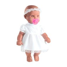 Boneca Negra Little Baby Minha Primeira Oração - Milk Brinquedos