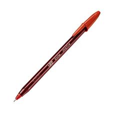 Caneta Esferográfica Bic Ultra Fina Cristal 0.7mm Vermelha
