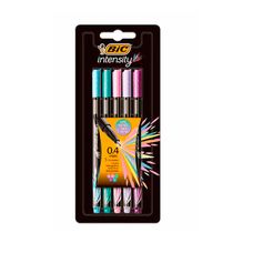 Caneta Bic Hidrográfica Intensity Dual Com 5 Cores