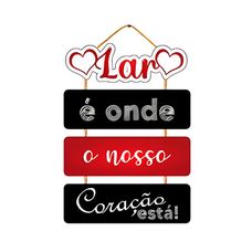 Quadro Decorativo 4 Partes em MDF Com Corda Sisal 39x28cm QQPR003 - Multiarte