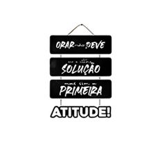 Quadro Decorativo 4 Partes em MDF Com Corda Sisal 39x28cm QQPR001 - Multiarte
