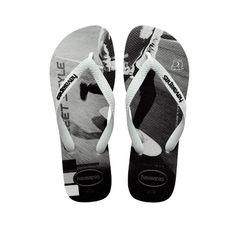 Chinelo Havaianas Hype Branco/Branco/Preto/Preto 37/38