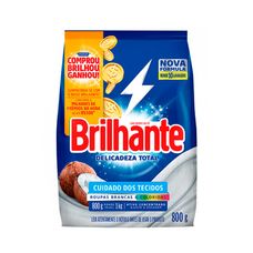 Lava-Roupas em Pó Brilhante Delicadeza Total Sachê 800g