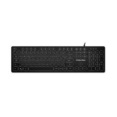 Teclado Movitec Com Fio Retroiluminado OTF-02 Preto ABNT2