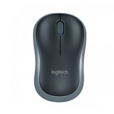 Mouse Sem Fio Logitech M185 Cinza e Preto