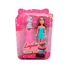 Boneca Miniatura Colorida - Cute Toys