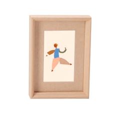 Porta Retrato em MDF Com Linho 10x15 15709 - Mart