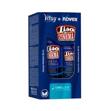 Kit Shampoo 300ML + Condicionador 200ML Vitay Novex Liso de Cinema